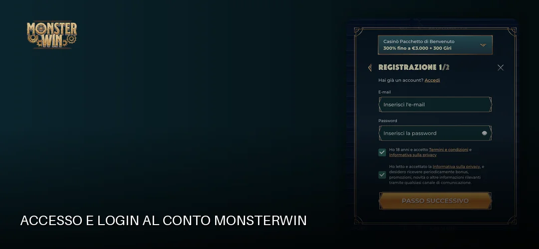 MonsterWin promotional banner
